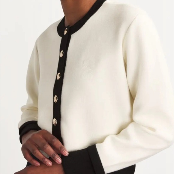 Sandro Sweaters - Sandro Cardigan | Contrast Trim | Preppy Sweater | French Designer | NWOT | $370